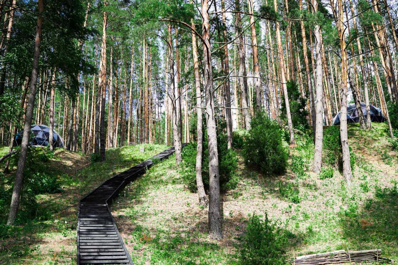 Molėtai Skywoods.Glamping 빌라 외부 사진