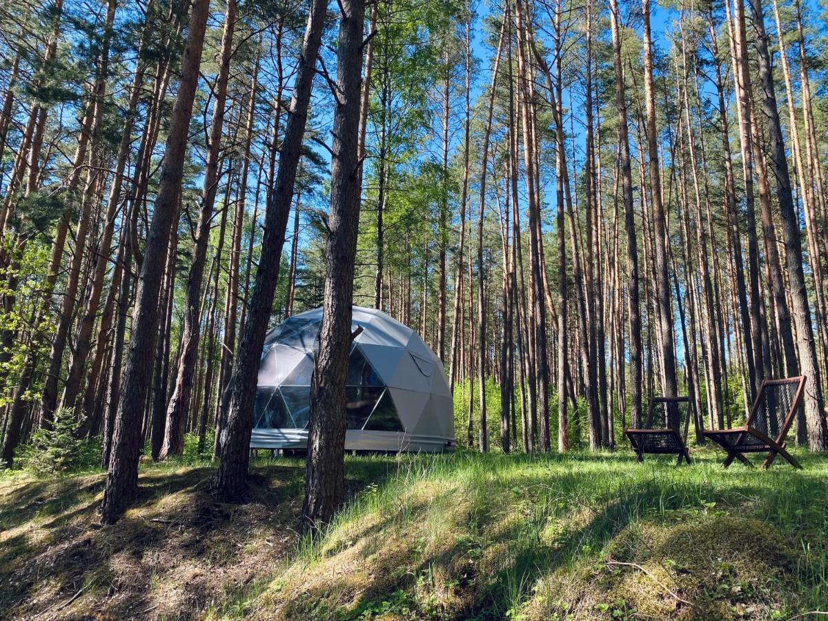 Molėtai Skywoods.Glamping 빌라 외부 사진