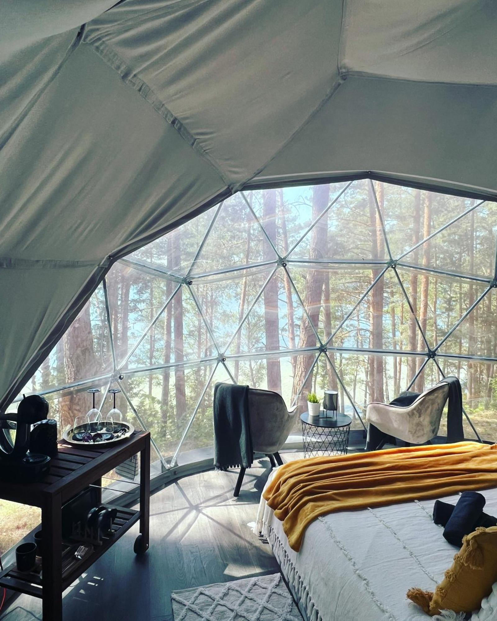 Molėtai Skywoods.Glamping 빌라 외부 사진